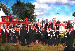 Choir at CNE grounds